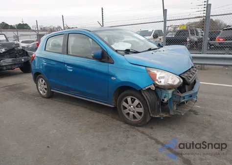 2015 Mitsubishi Mirage Es из США, поврежденный, VIN ML32A4HJ2FH052317
